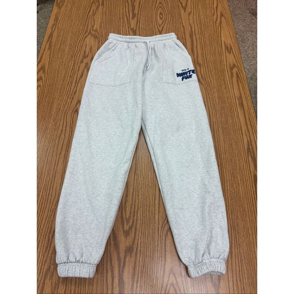 White Fox sweatpants